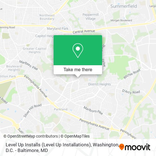 Level Up Installs (Level Up Installations) map