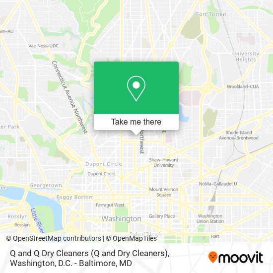 Mapa de Q and Q Dry Cleaners