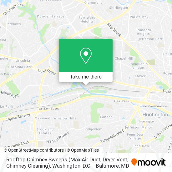 Mapa de Rooftop Chimney Sweeps (Max Air Duct, Dryer Vent, Chimney Cleaning)