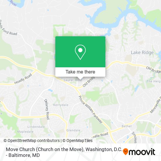 Move Church (Church on the Move) map