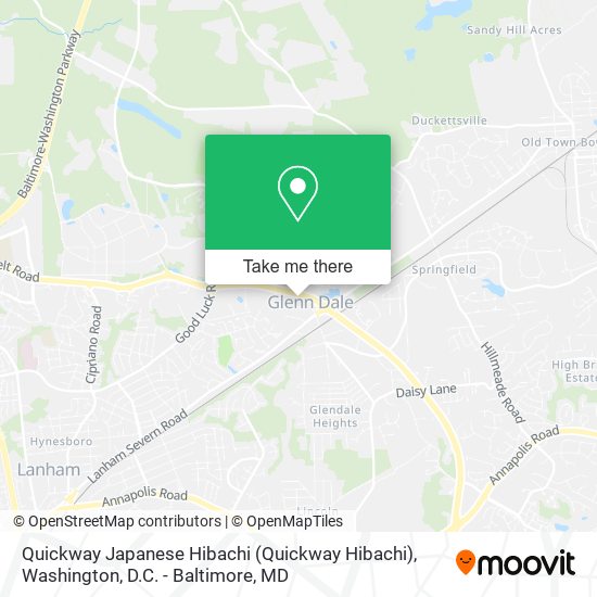 Quickway Japanese Hibachi (Quickway Hibachi) map