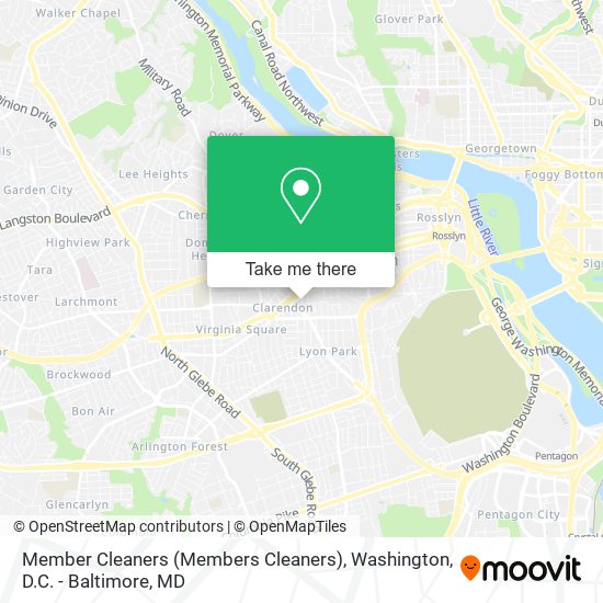 Mapa de Member Cleaners (Members Cleaners)