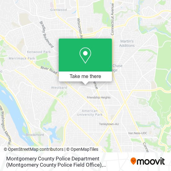 Montgomery County Police Department (Montgomery County Police Field Office) map