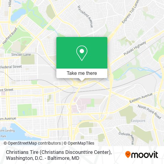 Mapa de Christians Tire (Christians Discounttire Center)