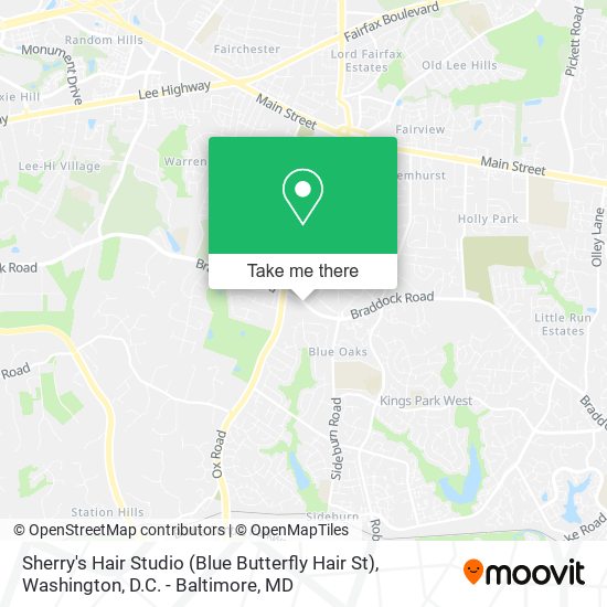 Sherry's Hair Studio (Blue Butterfly Hair St) map