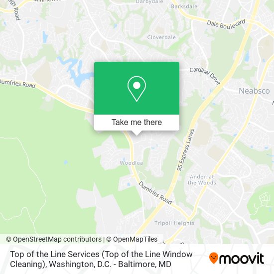 Top of the Line Services (Top of the Line Window Cleaning) map