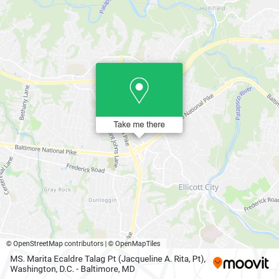 Mapa de MS. Marita Ecaldre Talag Pt (Jacqueline A. Rita, Pt)
