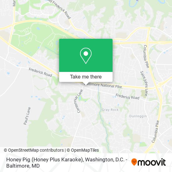 Mapa de Honey Pig (Honey Plus Karaoke)