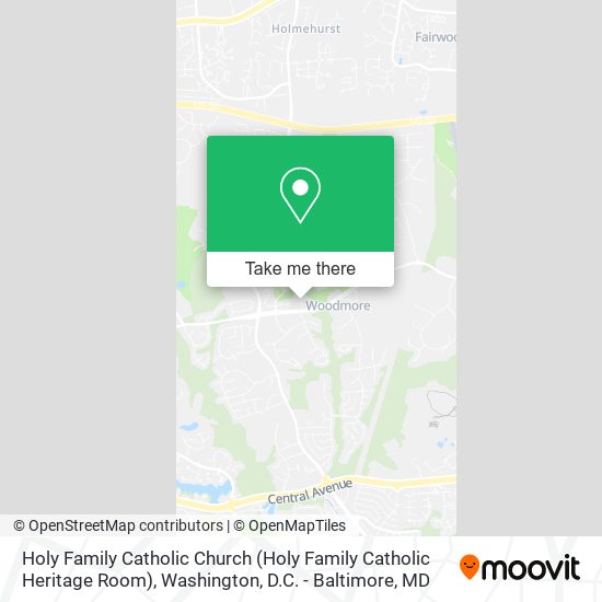 Holy Family Catholic Church (Holy Family Catholic Heritage Room) map