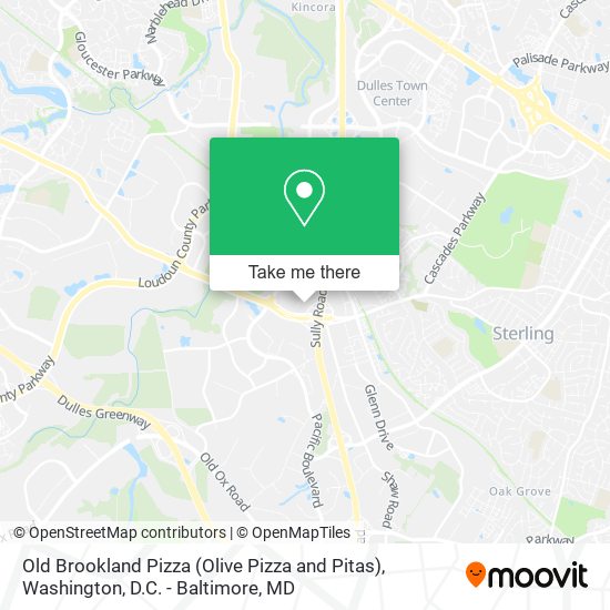 Old Brookland Pizza (Olive Pizza and Pitas) map