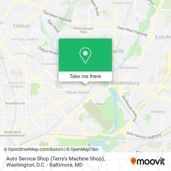 Auto Service Shop (Terry's Machine Shop) map