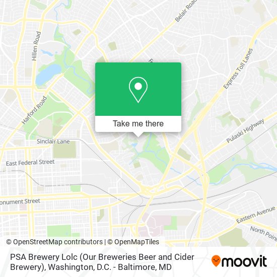 PSA Brewery Lolc (Our Breweries Beer and Cider Brewery) map