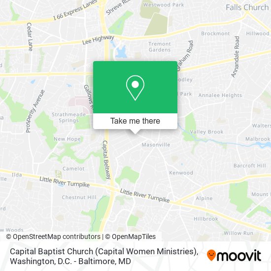 Capital Baptist Church (Capital Women Ministries) map