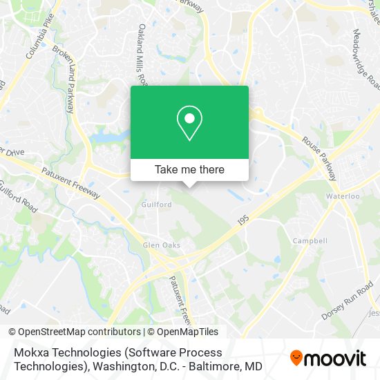 Mapa de Mokxa Technologies (Software Process Technologies)