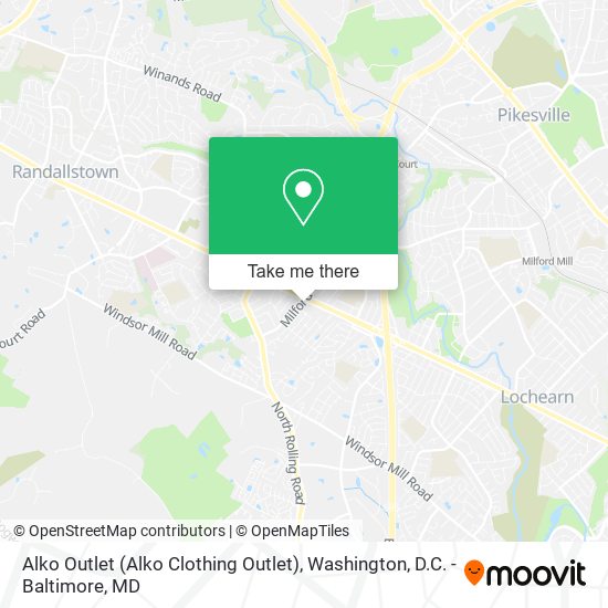 Alko Outlet (Alko Clothing Outlet) map