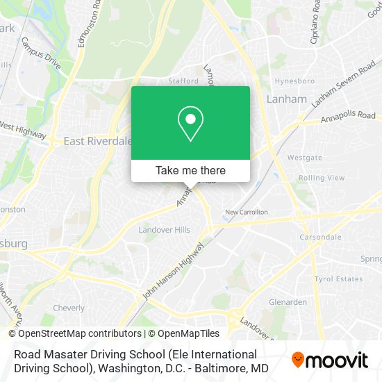 Mapa de Road Masater Driving School (Ele International Driving School)