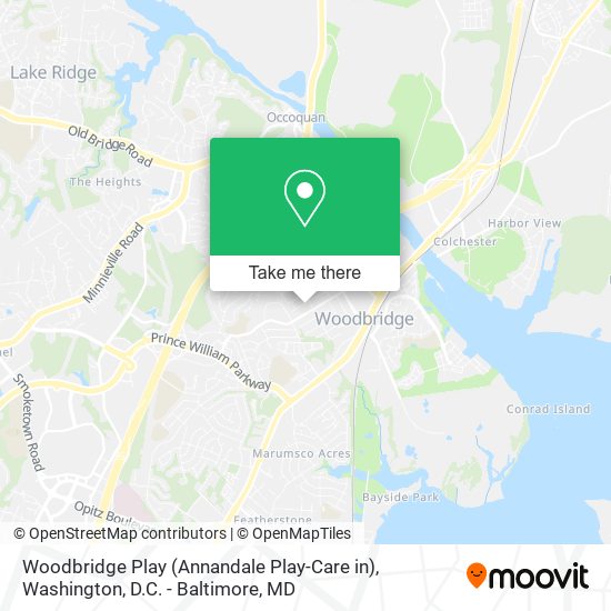 Woodbridge Play (Annandale Play-Care in) map