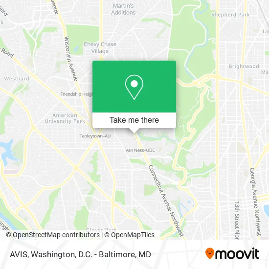 AVIS map