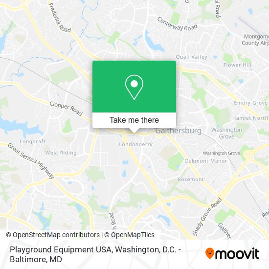 Mapa de Playground Equipment USA