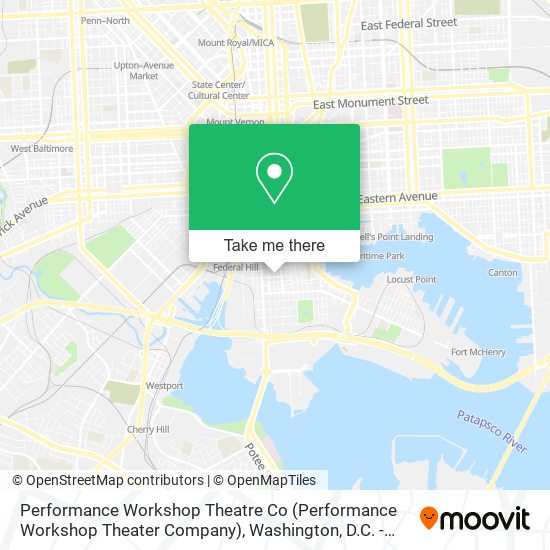 Performance Workshop Theatre Co (Performance Workshop Theater Company) map