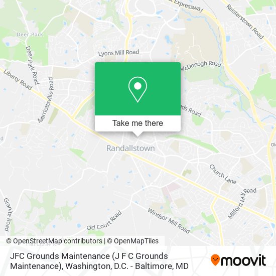 Mapa de JFC Grounds Maintenance (J F C Grounds Maintenance)