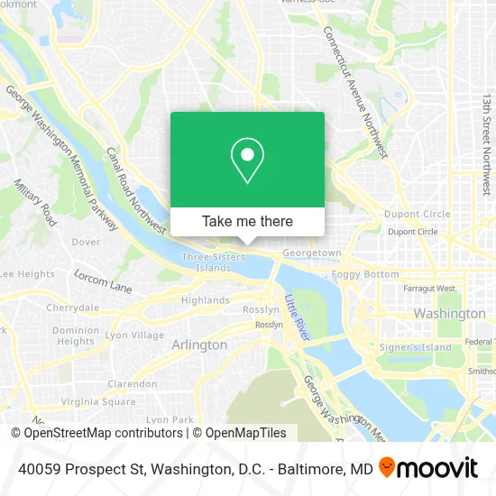 40059 Prospect St map