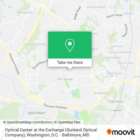 Mapa de Optical Center at the Exchange (Sunland Optical Company)