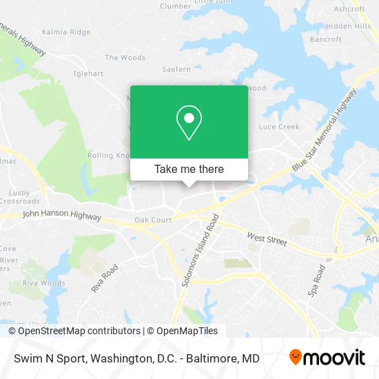 Mapa de Swim N Sport