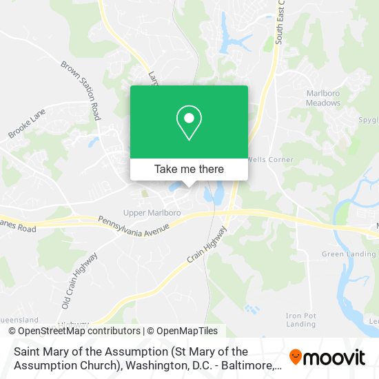 Mapa de Saint Mary of the Assumption (St Mary of the Assumption Church)