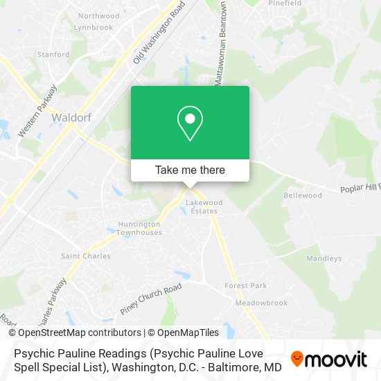 Psychic Pauline Readings (Psychic Pauline Love Spell Special List) map