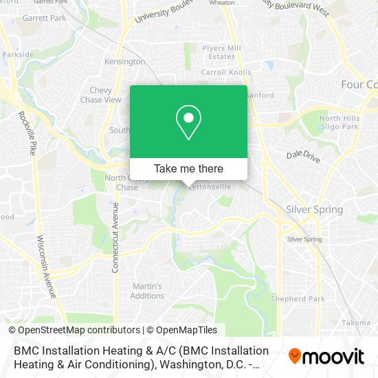 BMC Installation Heating & A / C (BMC Installation Heating & Air Conditioning) map