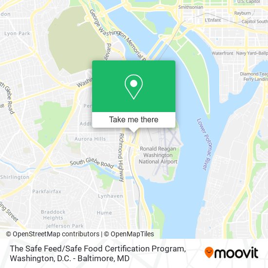 Mapa de The Safe Feed / Safe Food Certification Program