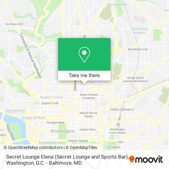 Secret Lounge Elena (Secret Lounge and Sports Bar) map
