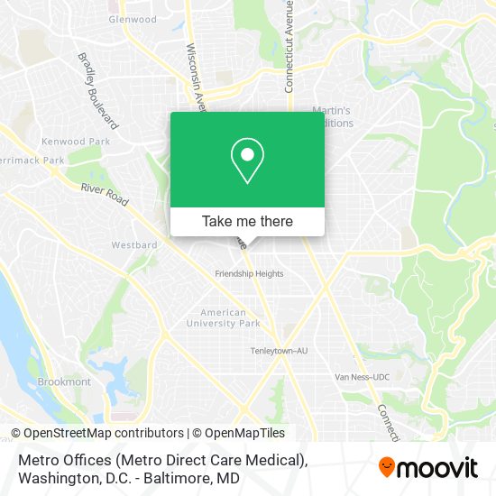 Metro Offices (Metro Direct Care Medical) map