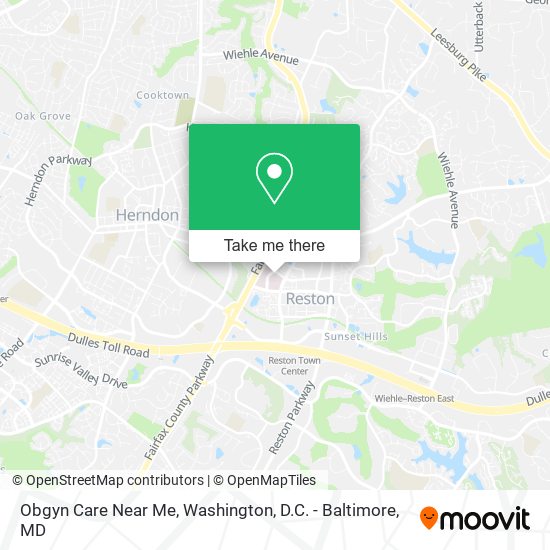 Obgyn Care Near Me map