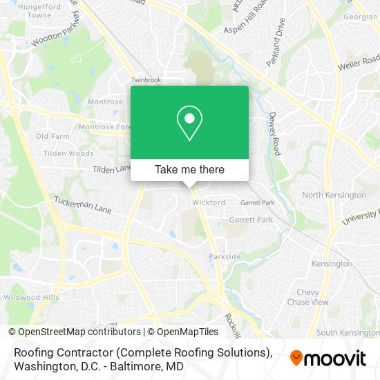 Mapa de Roofing Contractor (Complete Roofing Solutions)