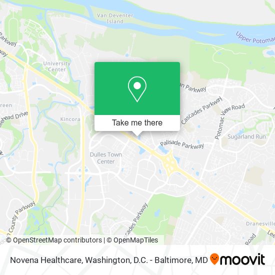 Novena Healthcare map