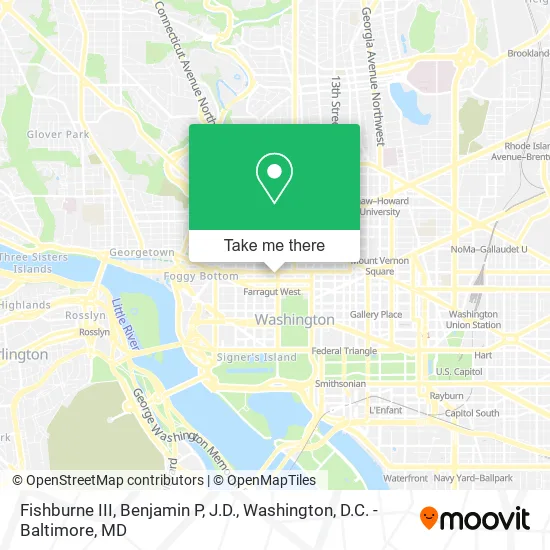 Mapa de Fishburne III, Benjamin P, J.D.