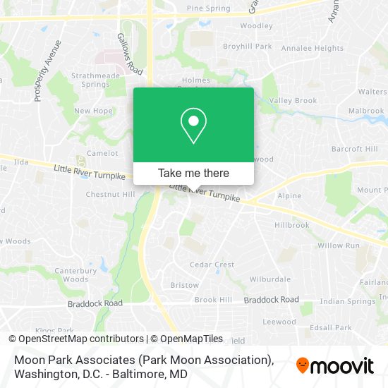 Moon Park Associates (Park Moon Association) map