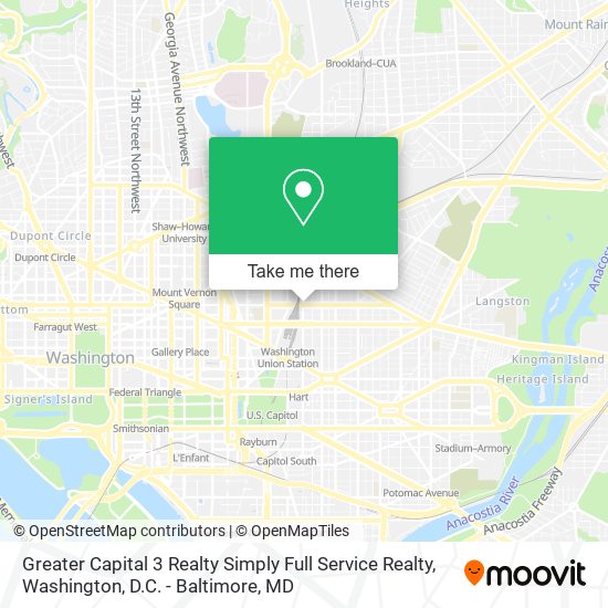 Greater Capital 3 Realty Simply Full Service Realty map