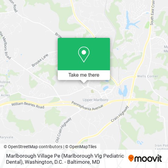 Mapa de Marlborough Village Pe (Marlborough Vlg Pediatric Dental)