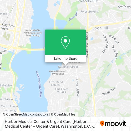 Mapa de Harbor Medical Center & Urgent Care