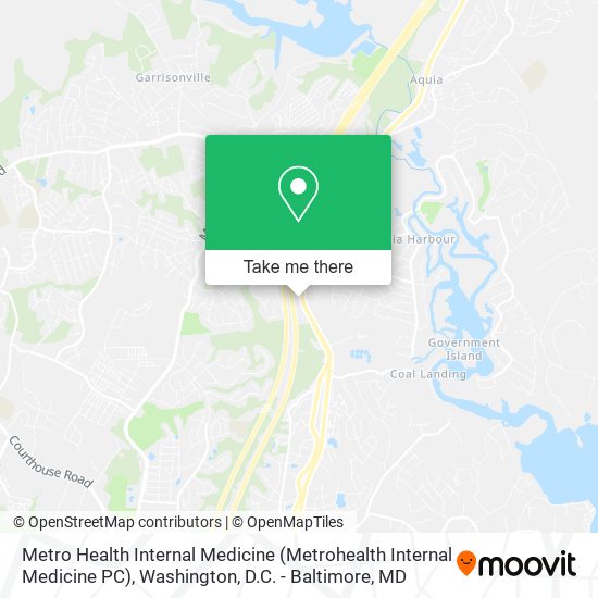 Metro Health Internal Medicine (Metrohealth Internal Medicine PC) map