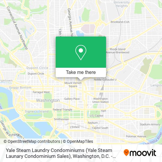 Mapa de Yale Steam Laundry Condominiums (Yale Steam Launary Condominium Sales)