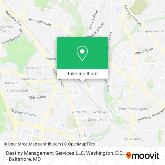 Destiny Management Services LLC map
