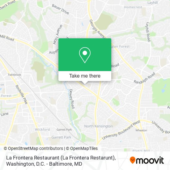 La Frontera Restaurant (La Frontera Restarunt) map