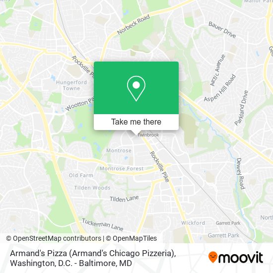 Mapa de Armand's Pizza (Armand's Chicago Pizzeria)