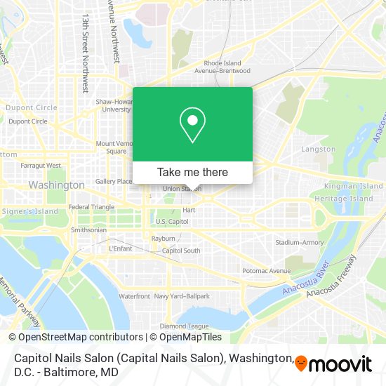Capitol Nails Salon (Capital Nails Salon) map