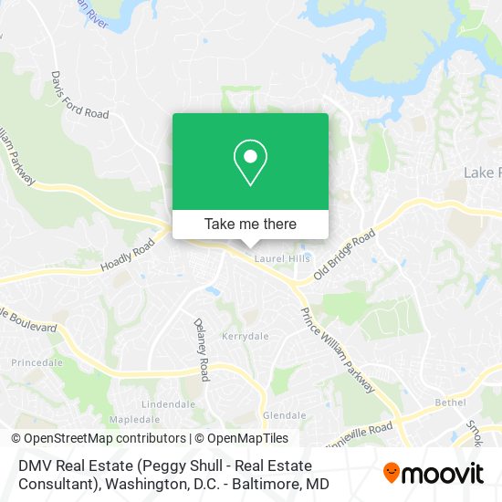 DMV Real Estate (Peggy Shull - Real Estate Consultant) map