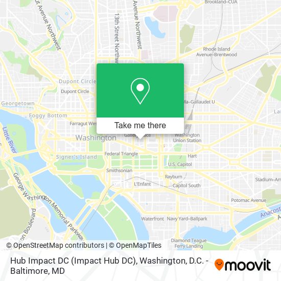 Hub Impact DC map